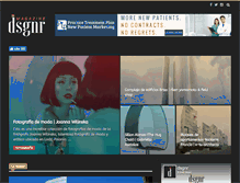 Tablet Screenshot of dsgnr.cl